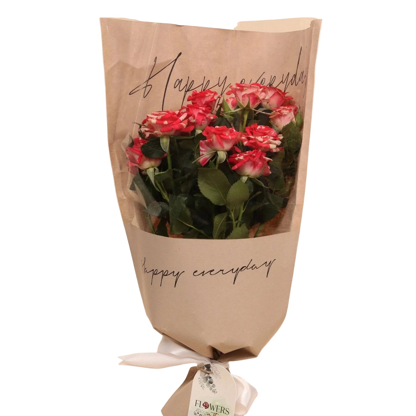 Surprise Blooms dazzles with a unique blend of hues. This three-piece double-color spray rose bouquet features clusters of petite blooms with beautifully contrasting tones — a vibrant and joyful gift for any occasion.
Artistically arranged and delivered fresh across Dubai.