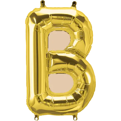 Make your celebrations shine with this Gold Helium Balloon – Letter B, perfect for names, initials, birthdays, and stylish party décor. Glossy, bold, and approx. 1 meter in size, it adds instant elegance. Available with fast balloon delivery across Dubai.