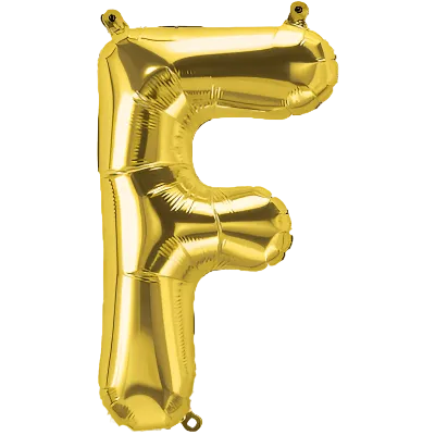 Shine up your celebration with this Gold Helium Balloon – Letter F. Perfect for initials, names, birthdays, or chic event setups. Large size (approx. 1 meter), with fast balloon delivery available in Dubai.
