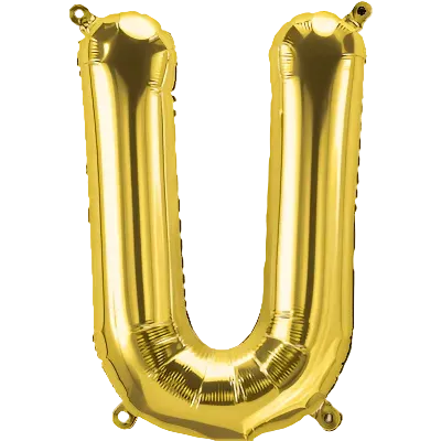 Add golden charm to your special moments with this Gold Helium Balloon – Letter U. Ideal for initials, name displays, birthdays, or stylish event decorations. Approx. 1 meter in size and available with fast delivery across Dubai.
