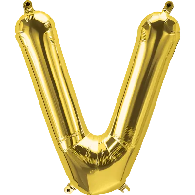 Make a golden impression with this Gold Helium Balloon – Letter V. Perfect for initials, names, birthday setups, or event styling. Large (approx. 1 meter), available with fast delivery throughout Dubai.