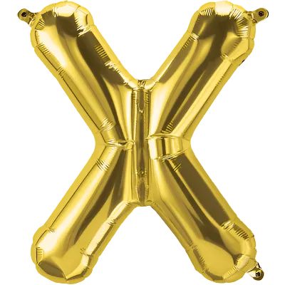Add a luxurious shine to your celebration with this Gold Helium Balloon – Letter X. Ideal for initials, creative setups, or modern party décor. Large size (approx. 1 meter), available with fast delivery in Dubai.