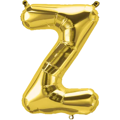 Finish your celebration setup with flair using this Gold Helium Balloon – Letter Z. Perfect for initials, names, event styling, and more. Large and glossy (approx. 1 meter), with fast balloon delivery across Dubai.