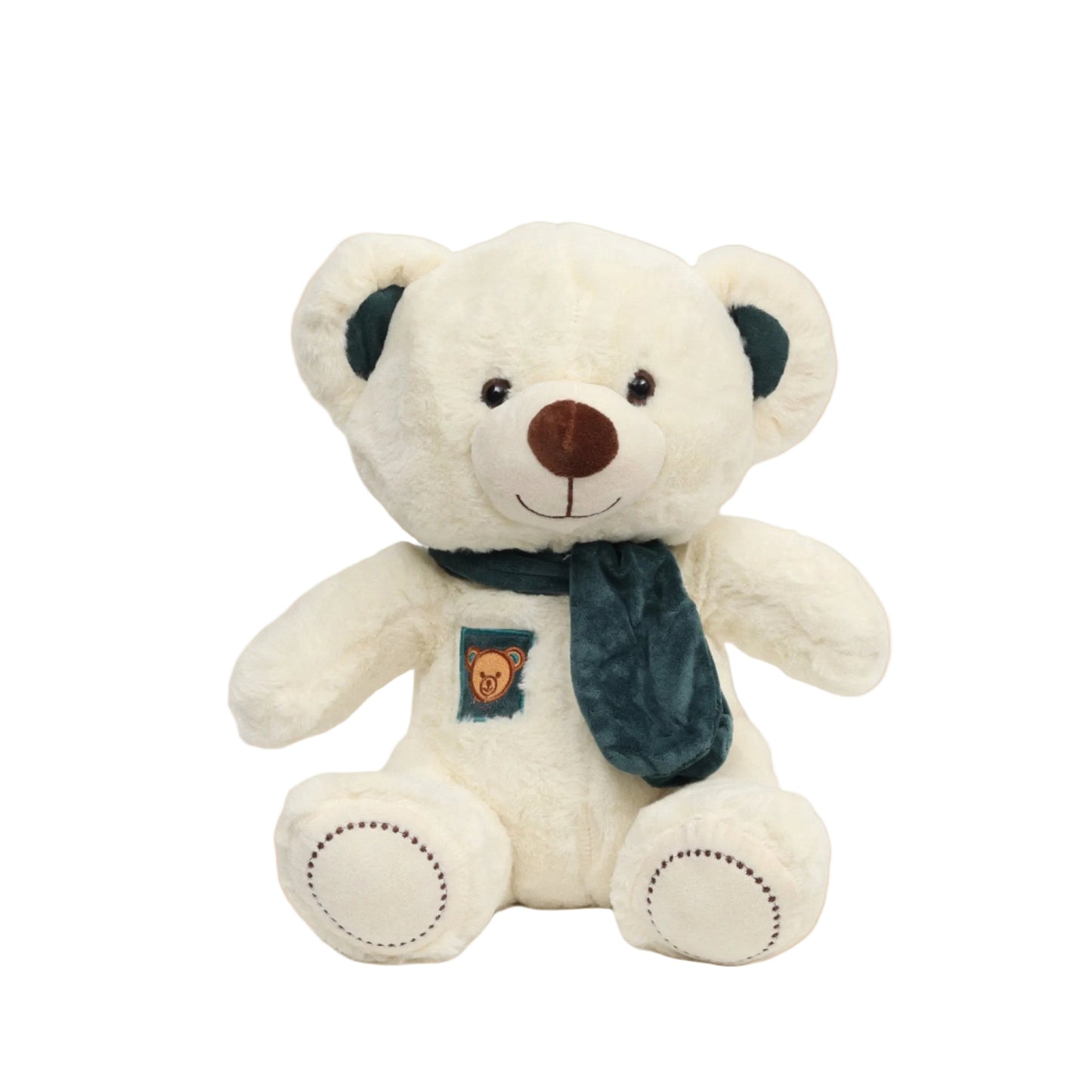 Soft Hug is a plush 40 cm white teddy bear adorned with a stylish red scarf that conveys tenderness and warmth. Its velvety texture and timeless design make it the perfect gift for romantic moments, or as a charming companion to premium floral arrangements.
A thoughtful gesture for both kids and adults, available with same-day delivery in Dubai.