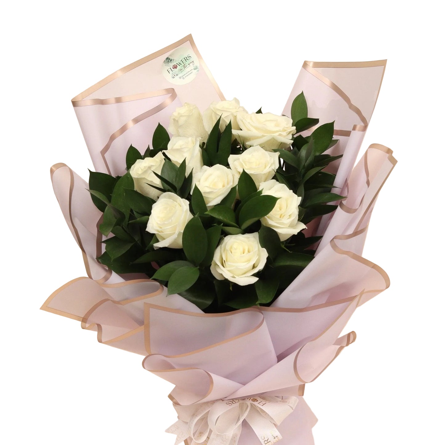 Moonlight Rose is a graceful white rose bouquet that glows with the quiet charm of a moonlit evening. Each ivory-white bloom is chosen for its flawless form and soft elegance, making it a timeless expression of purity and refined beauty.
A bouquet that glows softly — perfect for serene gestures and elegant moments, delivered with care across Dubai.