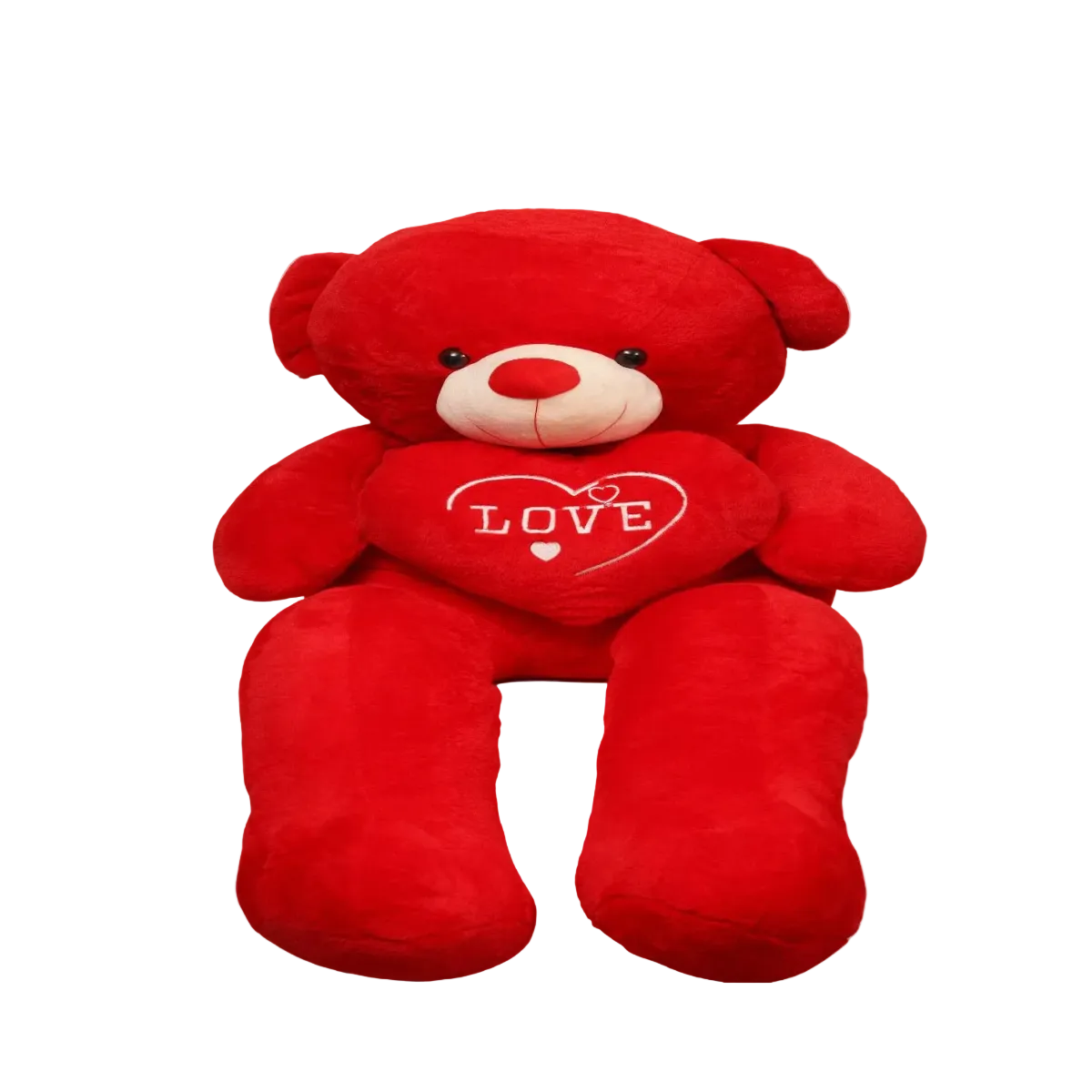 Meet Tolly Teddy Bear — a life-sized, 2-meter tall teddy bear in bold red, holding a plush heart. A grand and lovable gesture that speaks volumes of affection, making it the centerpiece of any romantic surprise or celebration.
Because sometimes, love needs to be larger than life — available for delivery in Dubai.