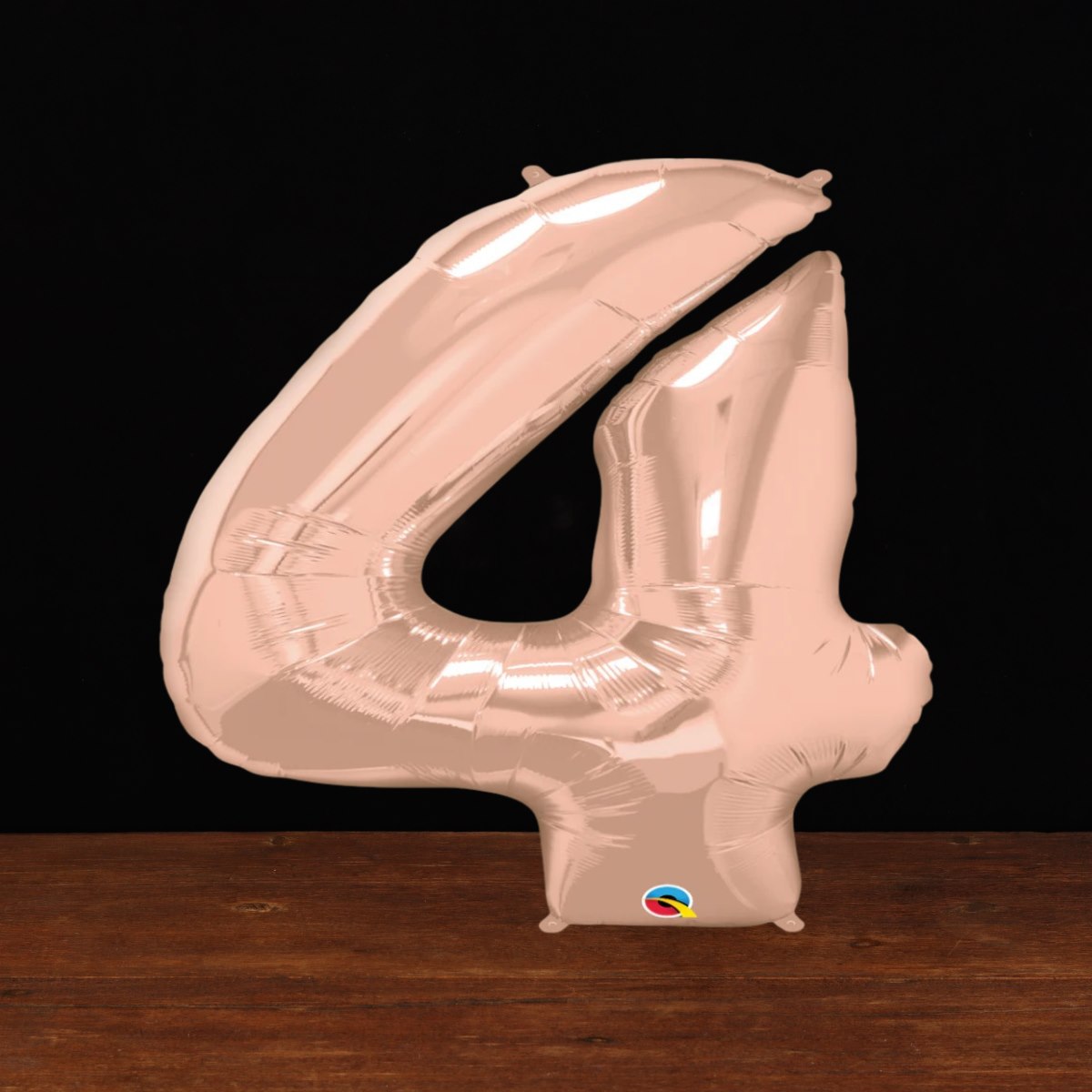 Rose Gold Number 4 Balloon