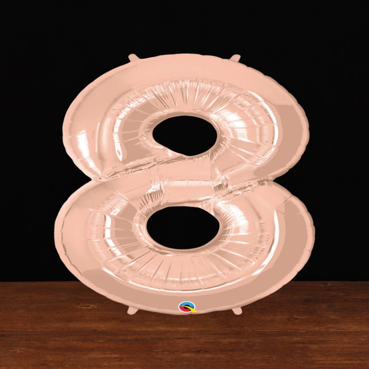 Rose Gold Number 8 Balloon