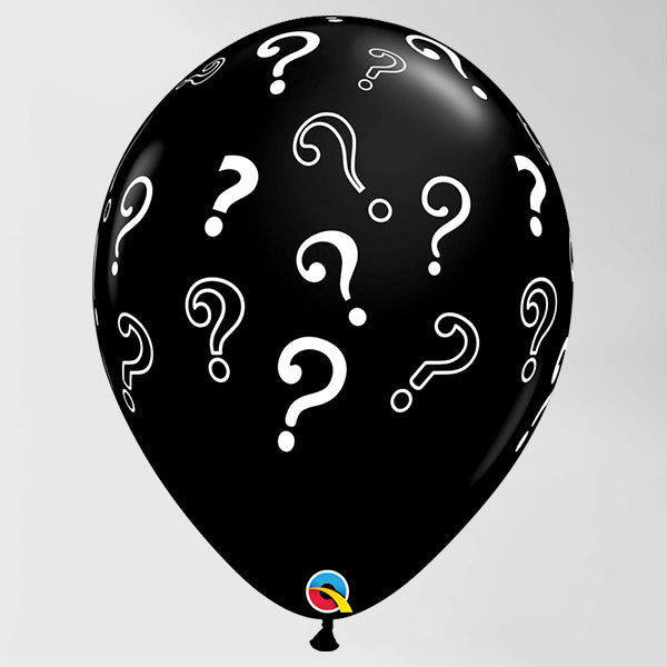Balloon "?" in Black