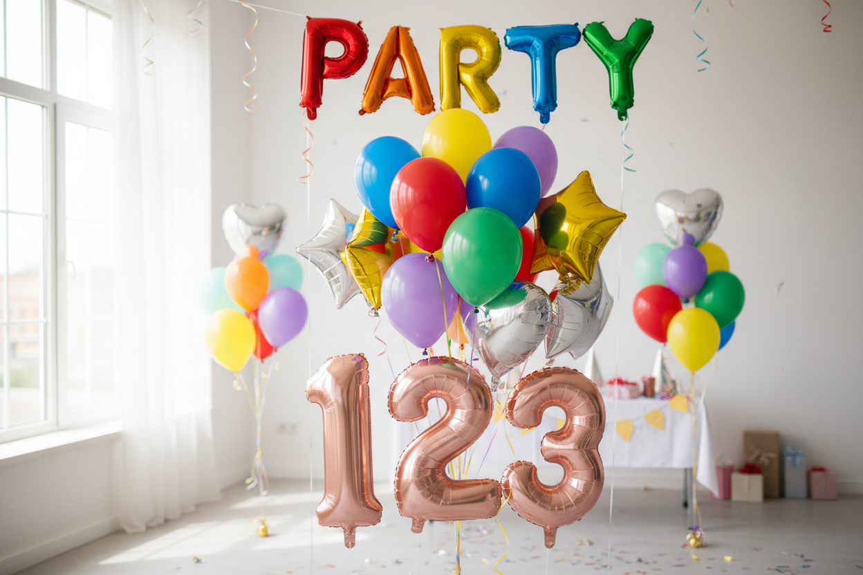 بالونات هدايا احتفالية بألوان وتصاميم مميزة 🎈 | Festive gift balloons in unique colors and designs