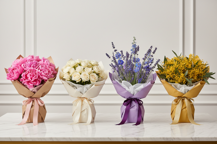 بوكيه ورد أنيق مناسب لجميع المناسبات 💐 | Elegant flower bouquet for every occasion