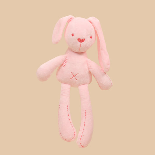Small soft pink teddy bear, 35 cm