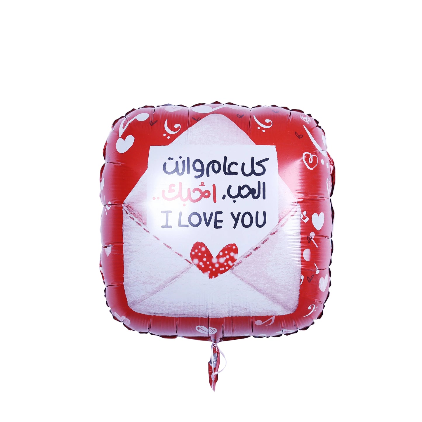 Make your love unforgettable with the “Love in the Air” Red Helium Balloon, featuring the bold words “I Love You”. This vibrant red balloon floats gracefully, perfect for Valentine’s Day, anniversaries, birthdays, proposals, or romantic surprises. Symbolizing passion, devotion, and heartfelt emotion, it pairs beautifully with flowers, chocolates, or gifts to create a luxurious and memorable romantic gesture.