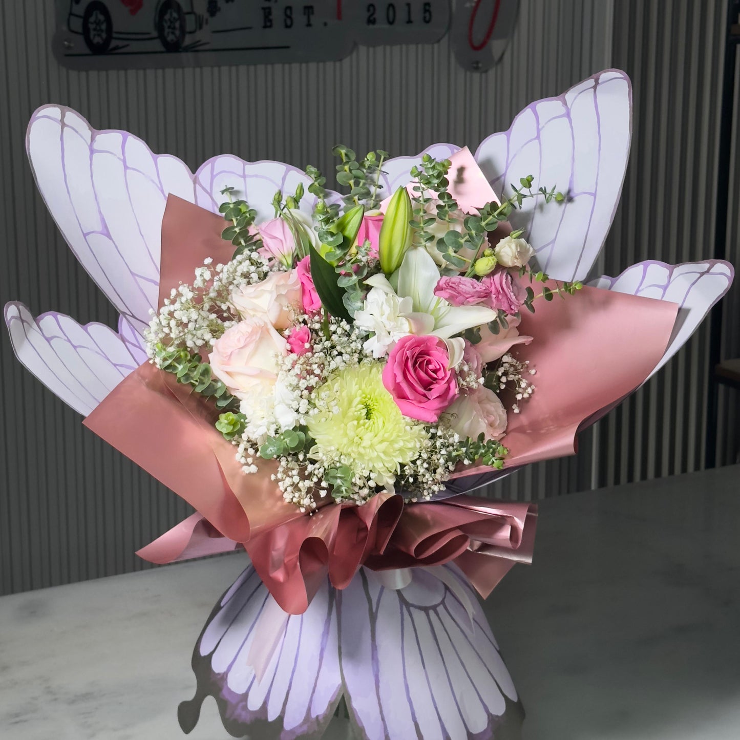 Winged Elegance Bouquet