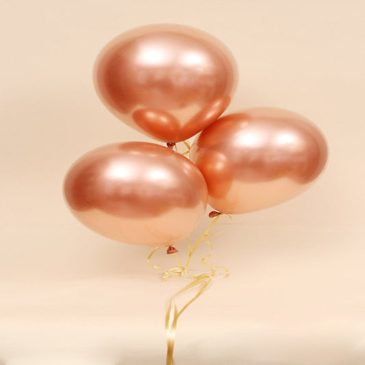بالون ذهبي وردي | Rose Gold Balloon - Flowers On The Way