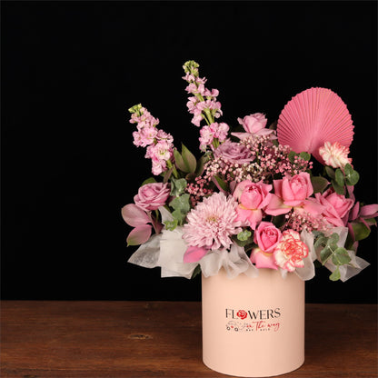 Blush Fan Bloom Box - alternate view