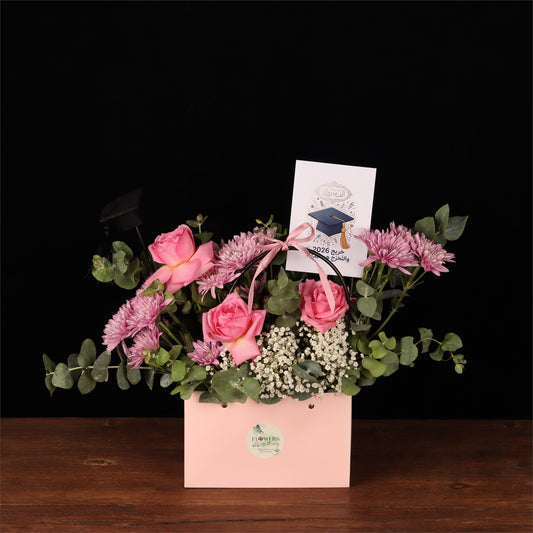 Blush Graduation Box
