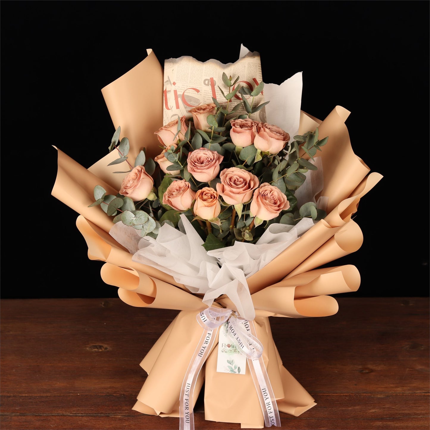 Cappuccino Rose Bouquet