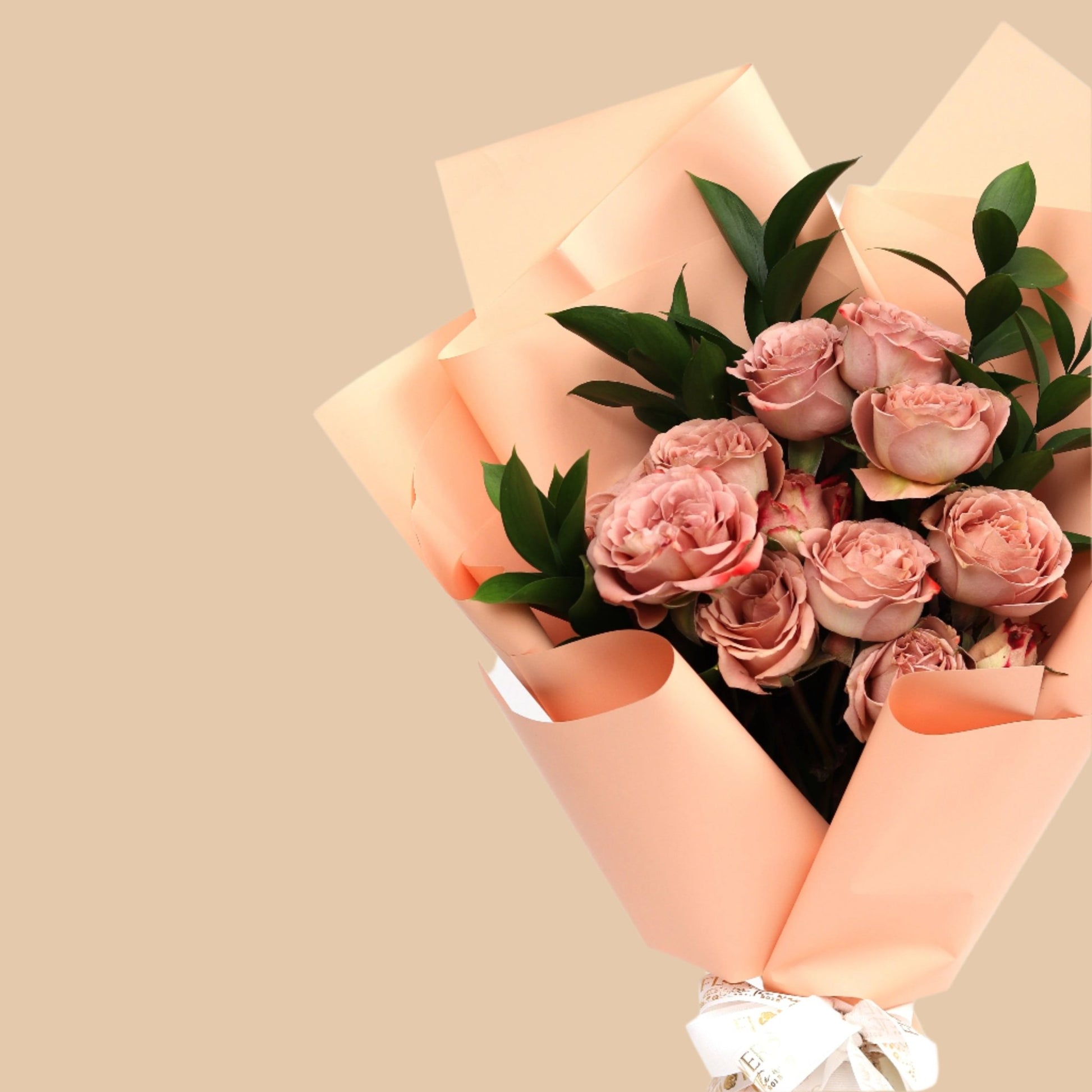 "دفء القهوة" "Coffee Warmth Bouquet" - Flowers On The Way