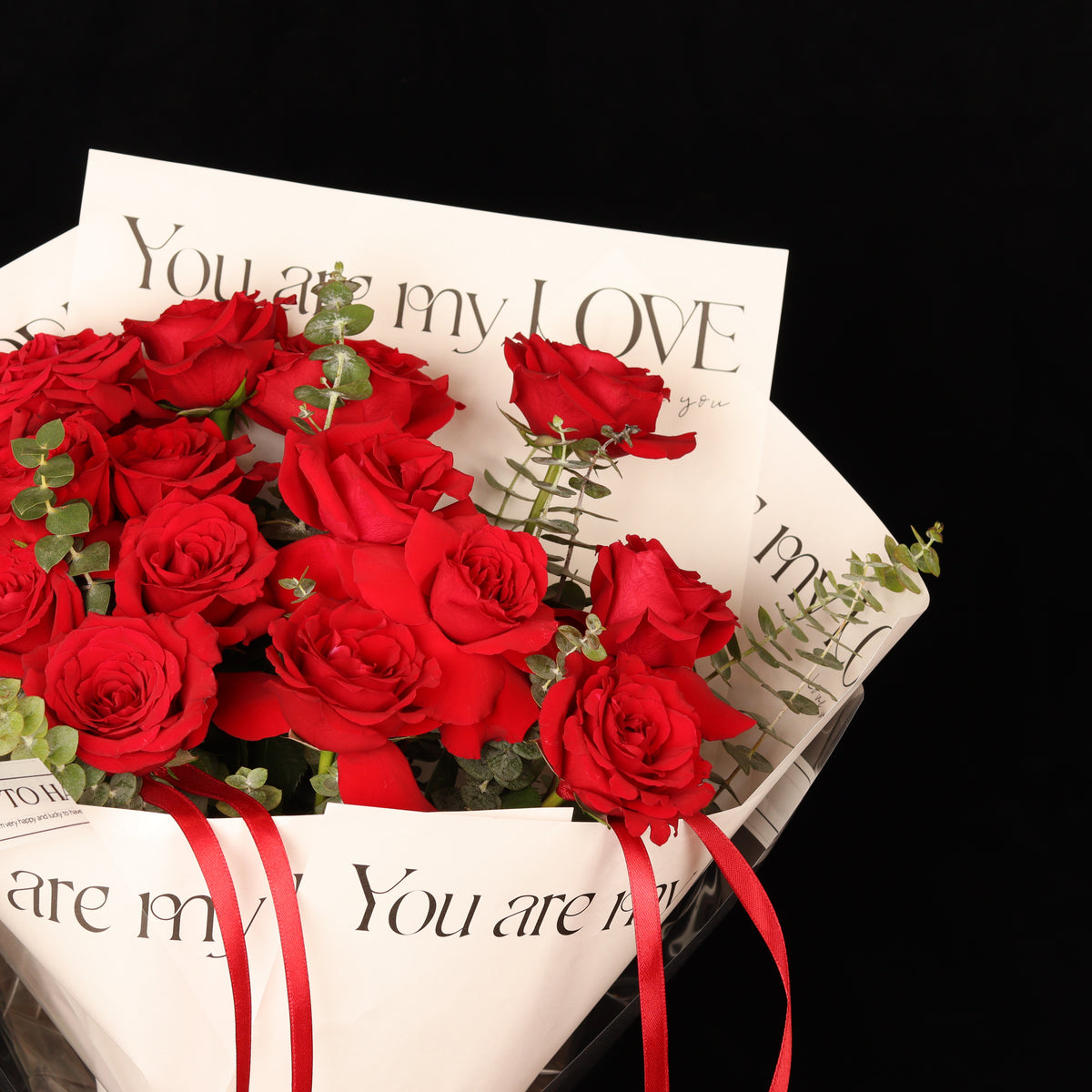 You Are My Love – alternate view, Valentine's Day flower delivery Dubai