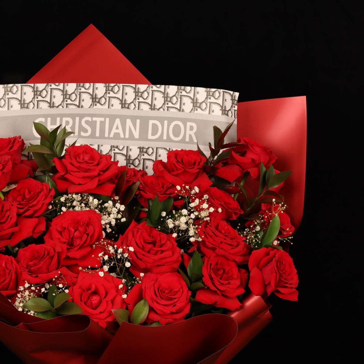 Couture Romance Bouquet – alternate view, Valentine's Day flower delivery Dubai