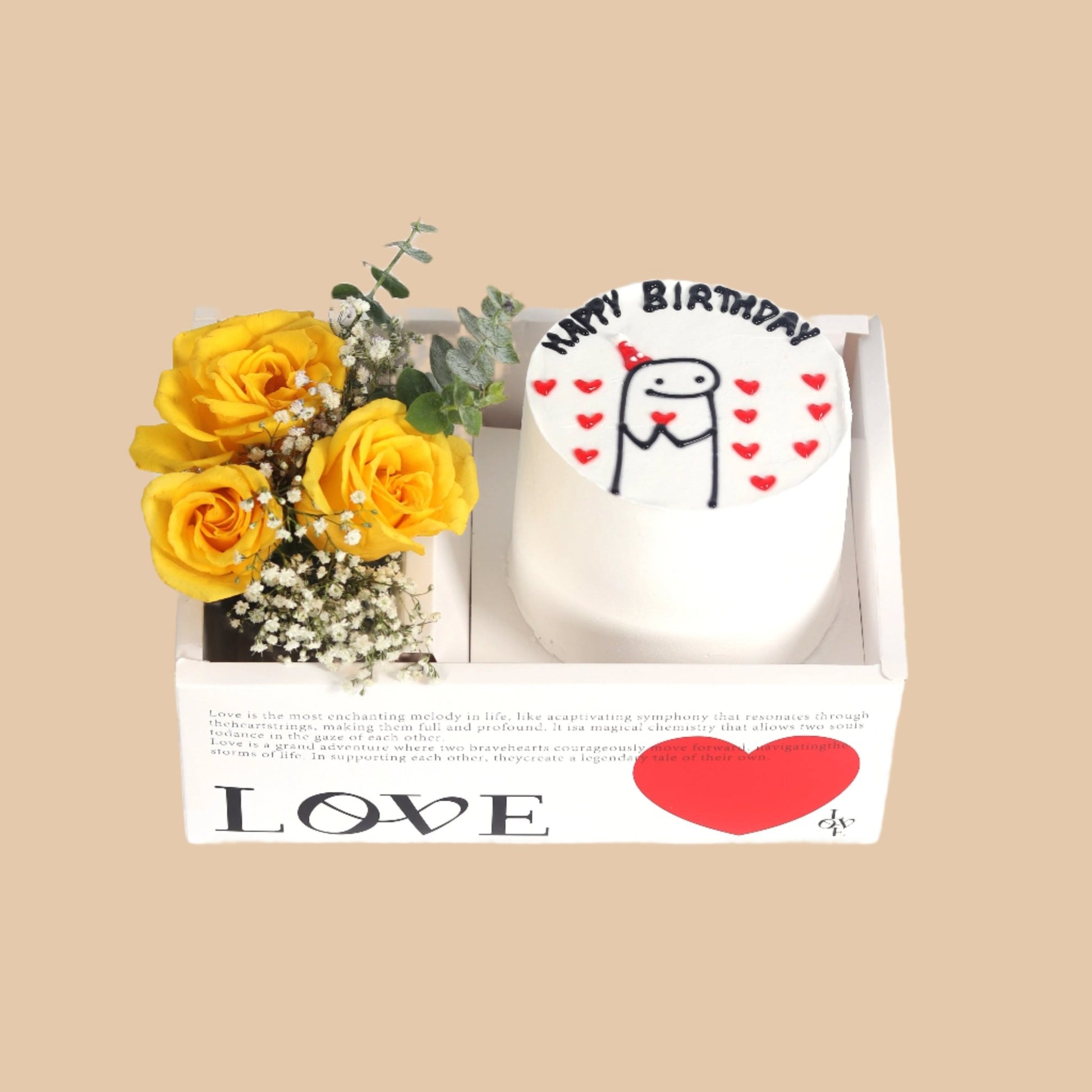"إشراقة فرح" "Sunshine Delight Box" - Flowers On The Way