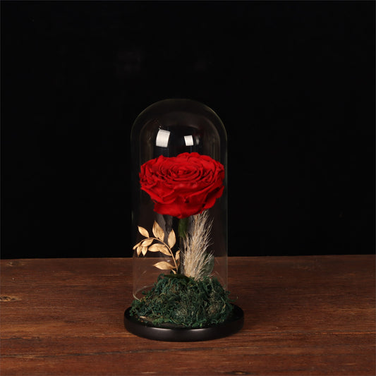 Eternal Rose Glass Dome