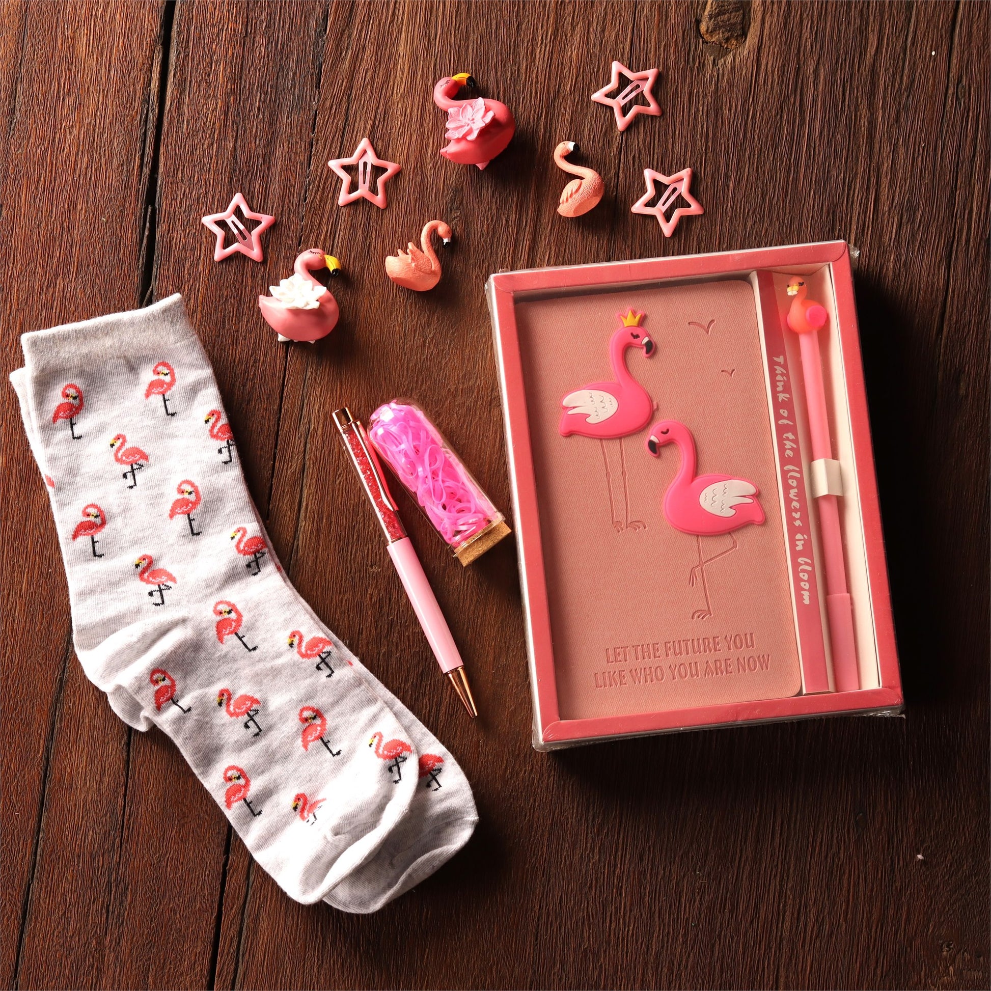 Flamingo Stationery Gift Set