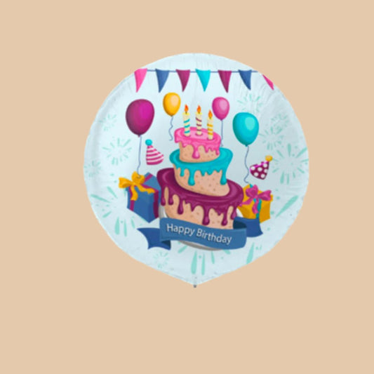 فرحة الزُرقة | Blue Birthday Balloon - Flowers On The Way
