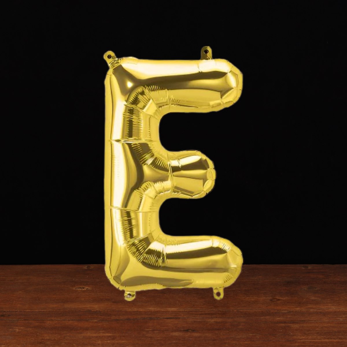 Gold Letter E Balloon