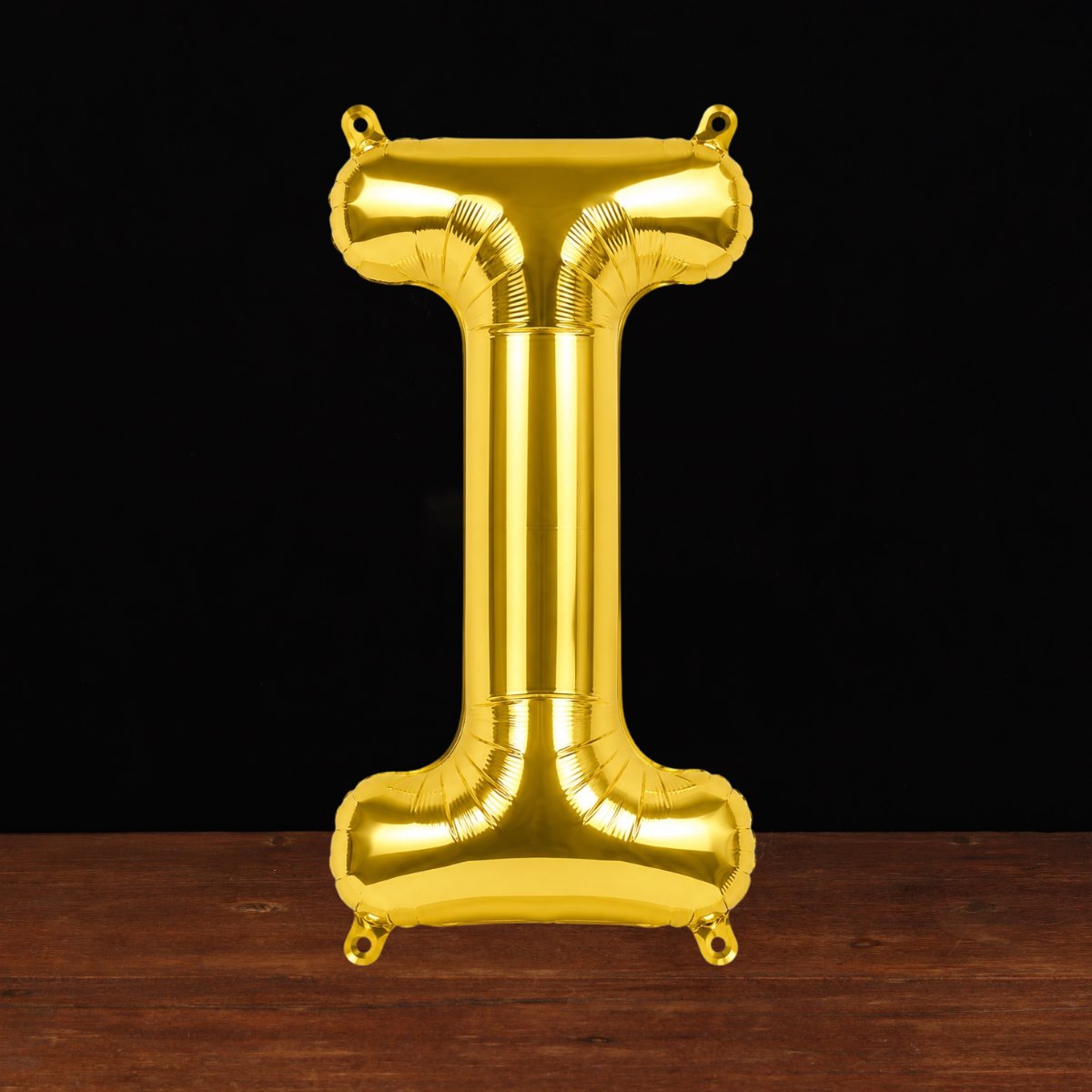 Gold Letter I Balloon