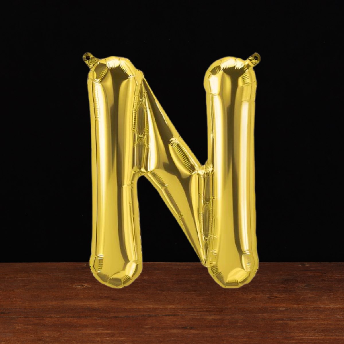 Gold Letter N Balloon