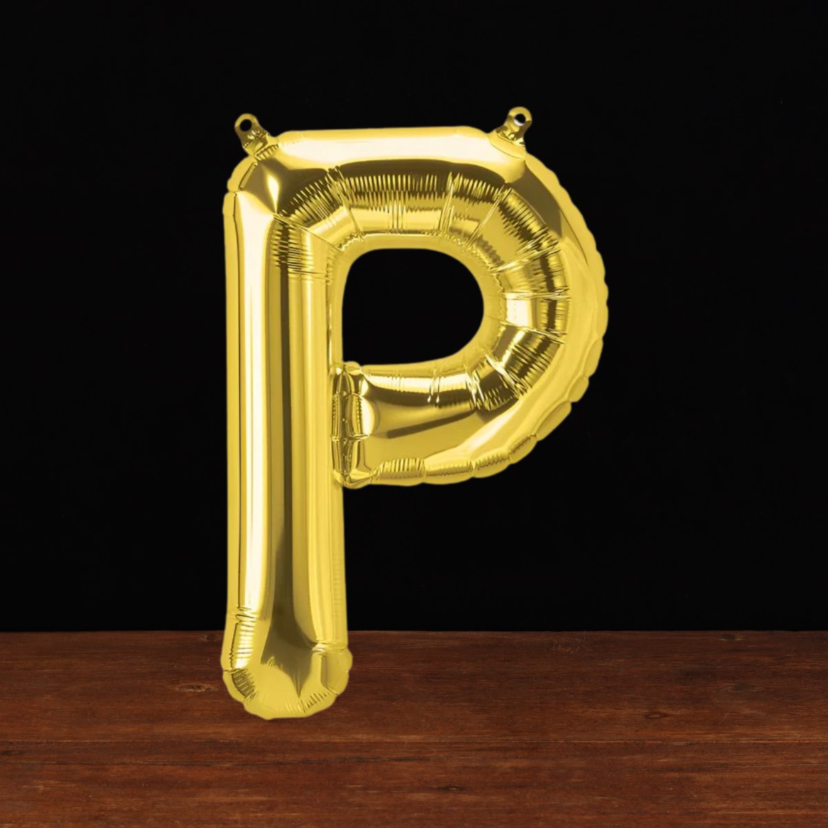 Gold Letter P Balloon