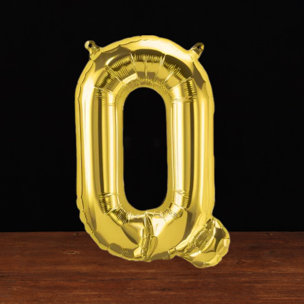 Gold Letter Q Balloon