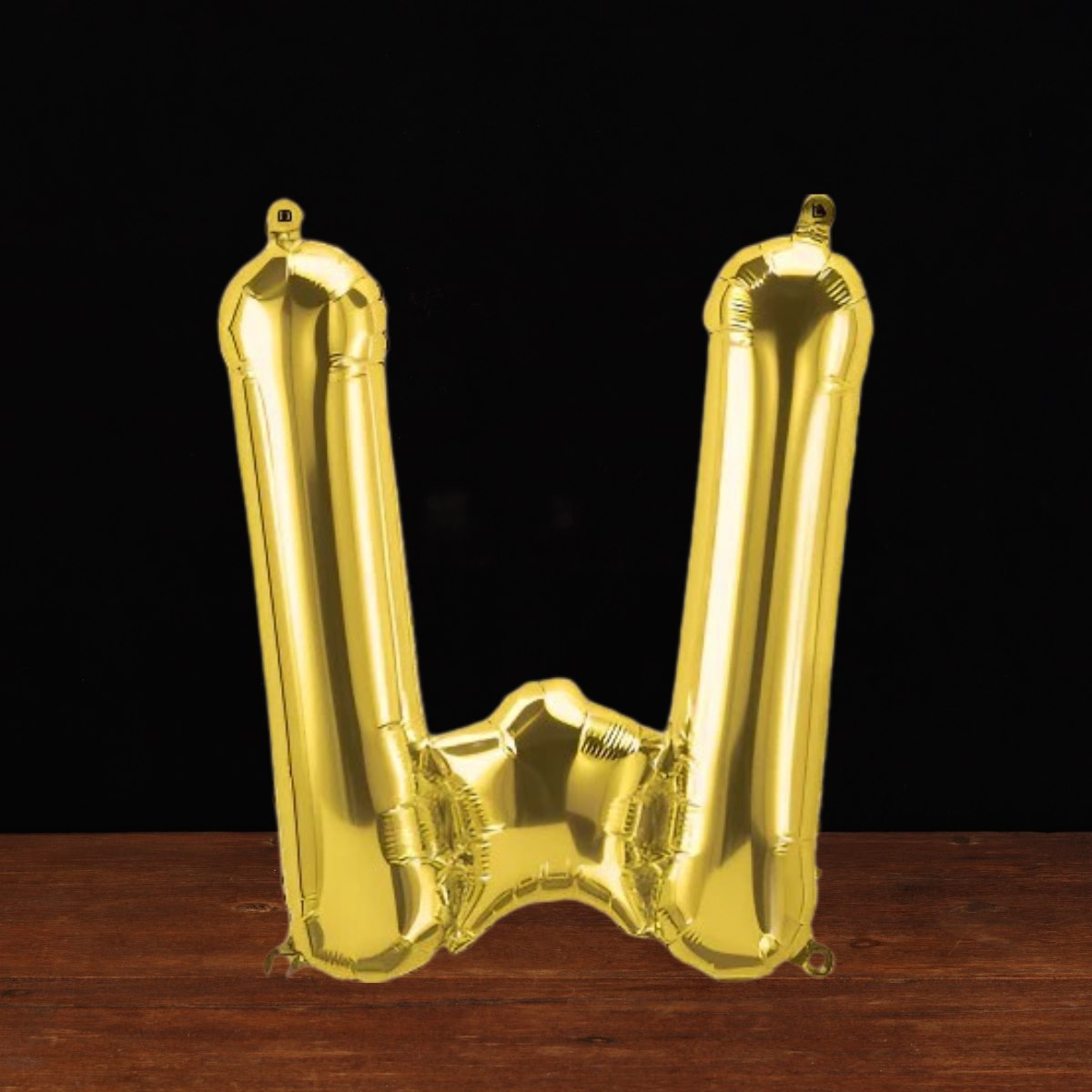 Gold Letter W Balloon