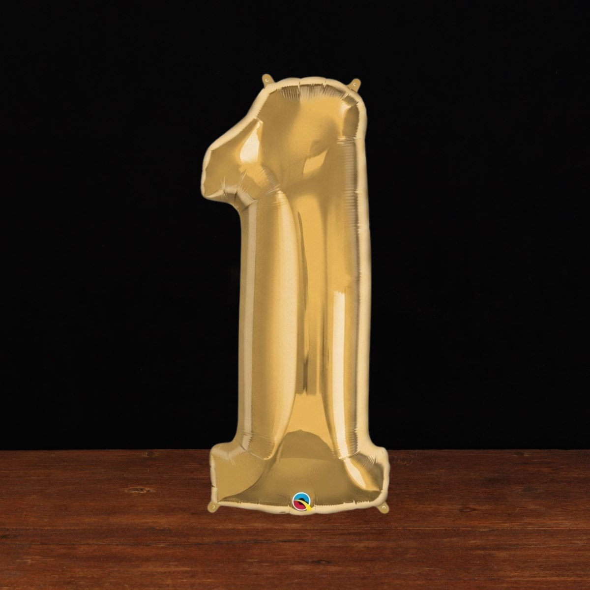 Gold Number 1 Balloon