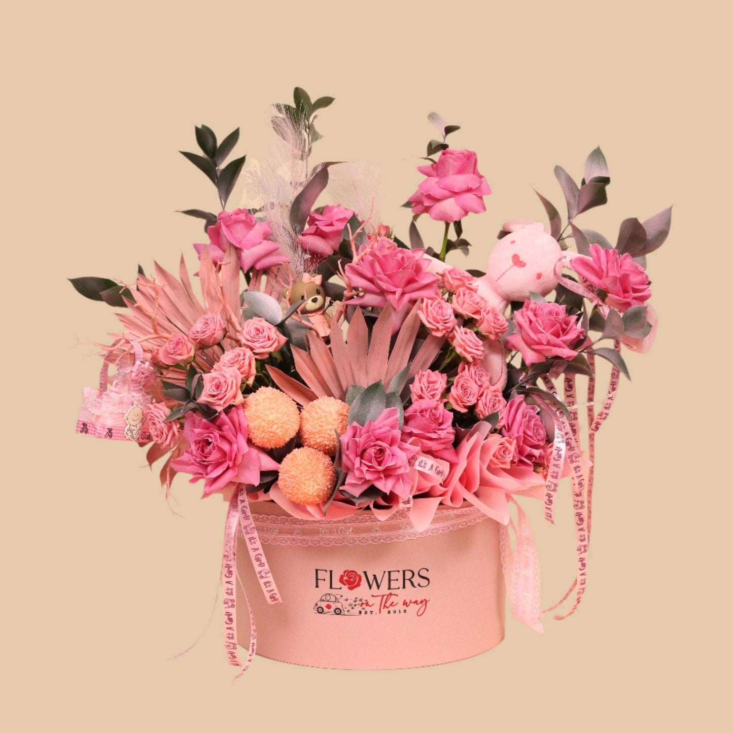 حكاية ورد | Blossom Tale – Baby Girl - Flowers On The Way