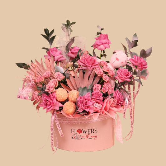 حكاية ورد | Blossom Tale – Baby Girl - Flowers On The Way