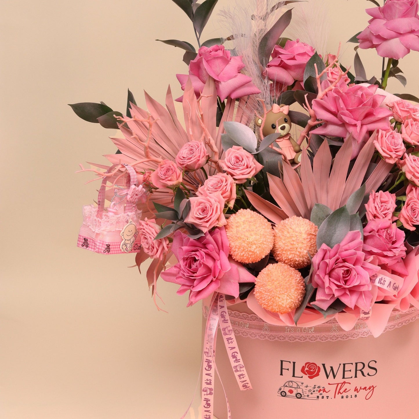 حكاية ورد | Blossom Tale – Baby Girl - Flowers On The Way