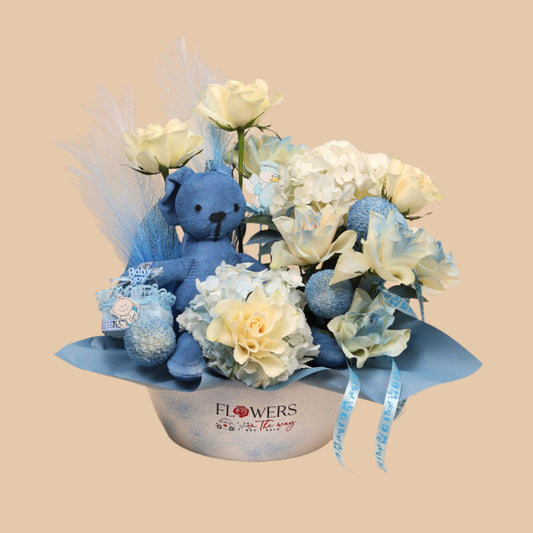 همسة طفل | Little Whisper - Baby Boy - Flowers On The Way