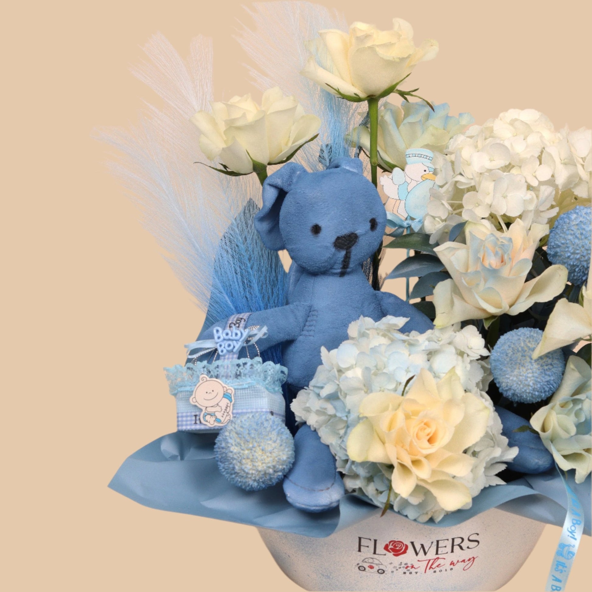 همسة طفل | Little Whisper - Baby Boy - Flowers On The Way