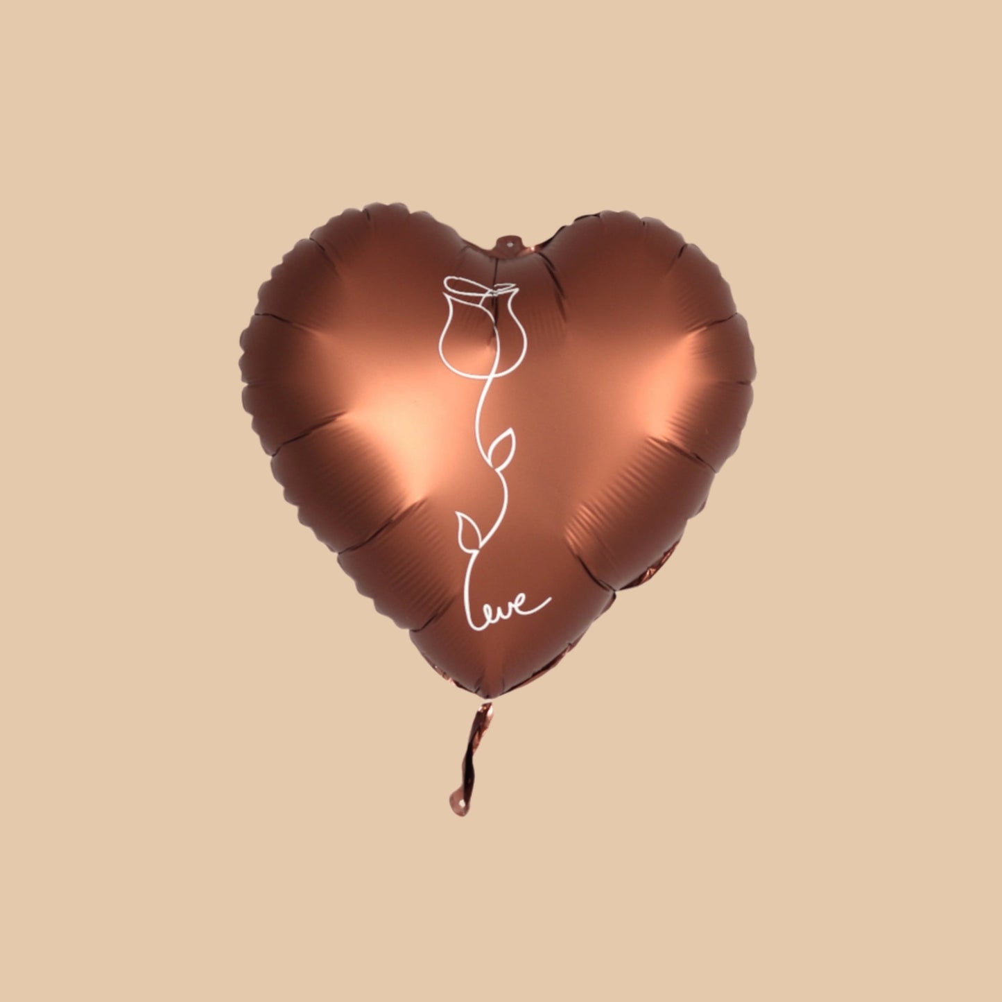 قلب الشوكولا | Chocolate Heart Balloon - Flowers On The Way