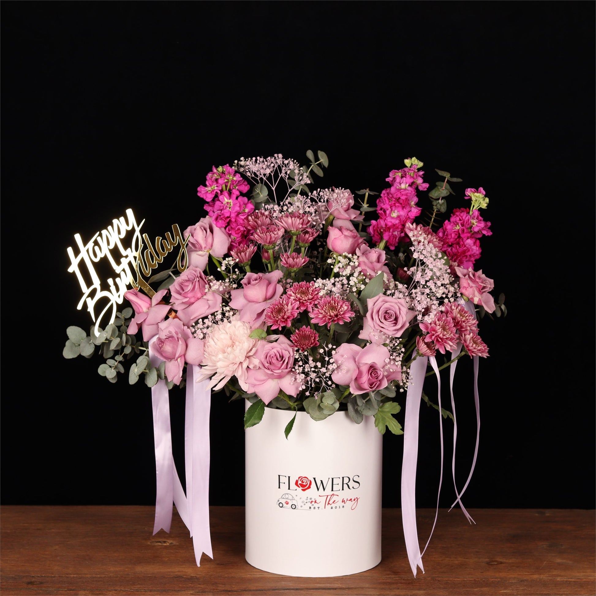 Lilac Birthday Bloom Box