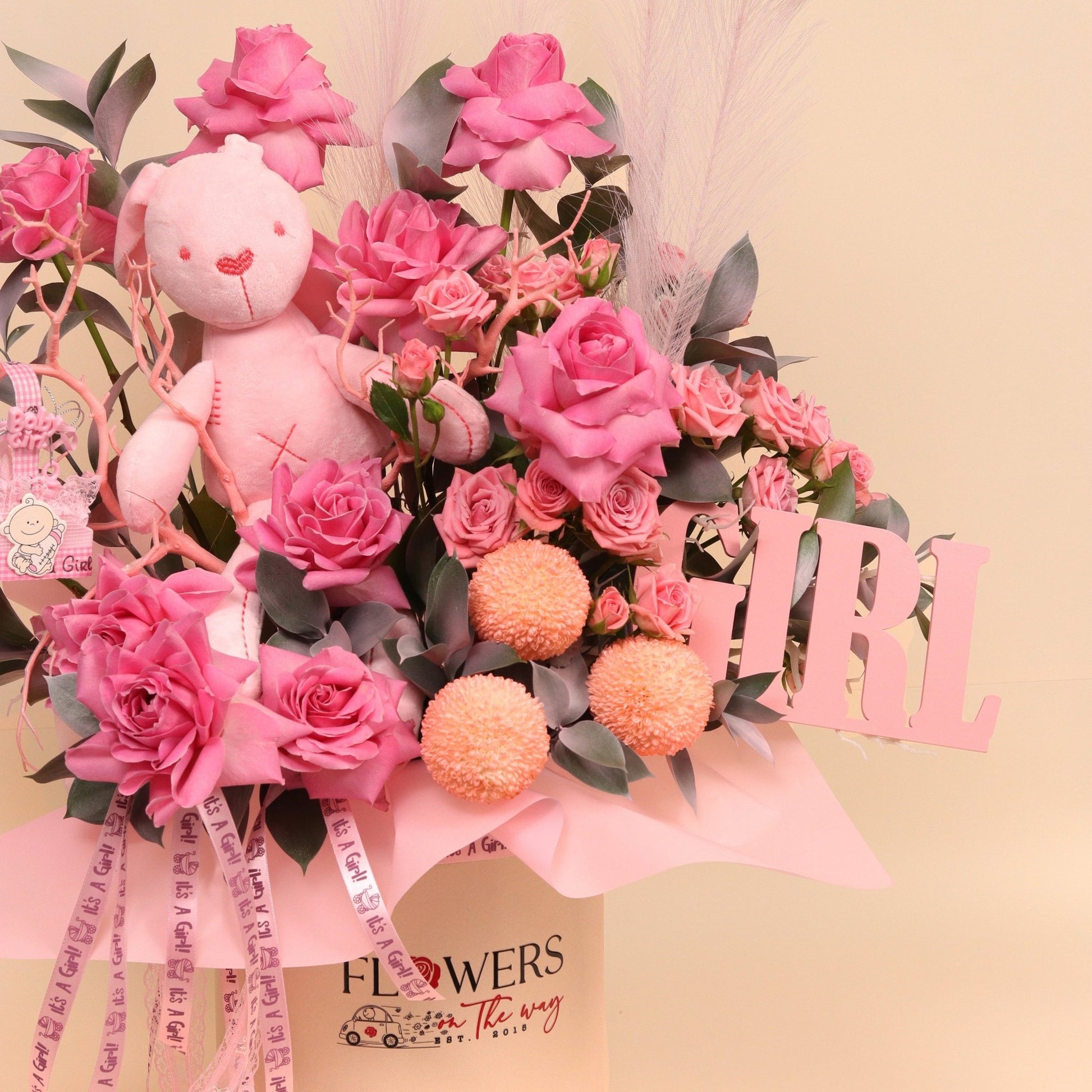 لمسة ملاك | Angel Touch – Baby Girl - Flowers On The Way