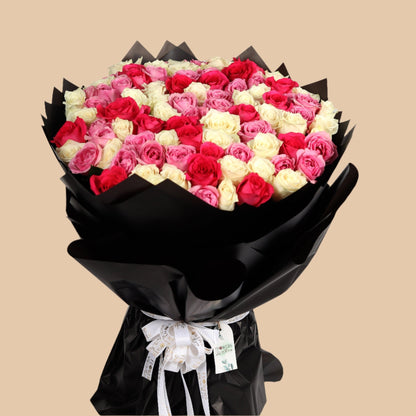 لمسة ملكية | Royal Bloom Bouquet - Flowers On The Way