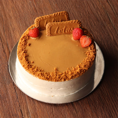 Lotus Biscoff Cream Cake - alternate view