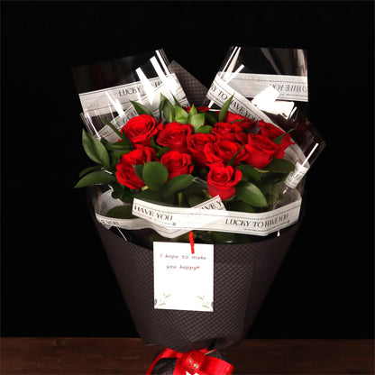 Lucky To Have You Roses - alternate view