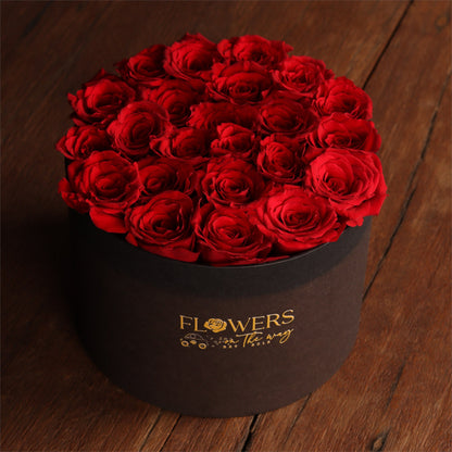 Midnight Velvet Rose Box - alternate view