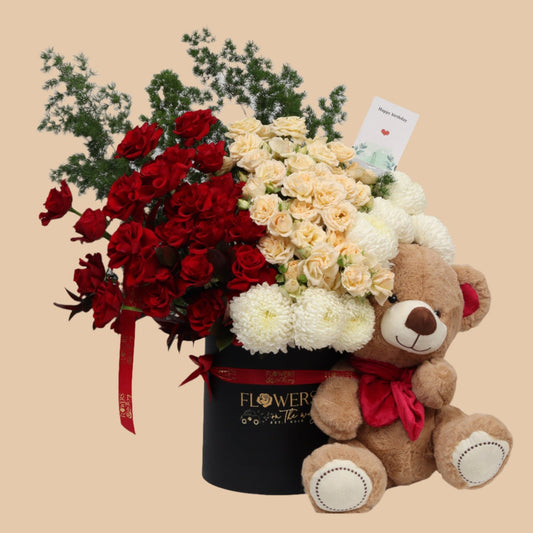 نبض الفخامة | Grand Elegance – Teddy Edition - Flowers On The Way