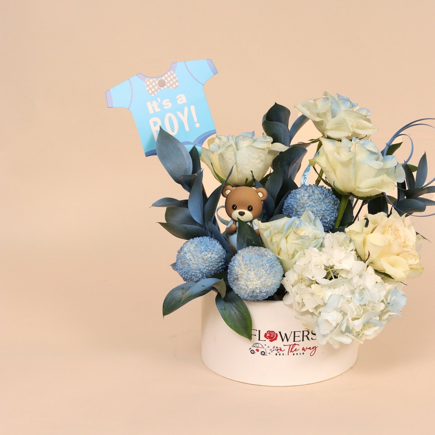 نسمة وليد | Newborn Breeze – Baby Boy - Flowers On The Way